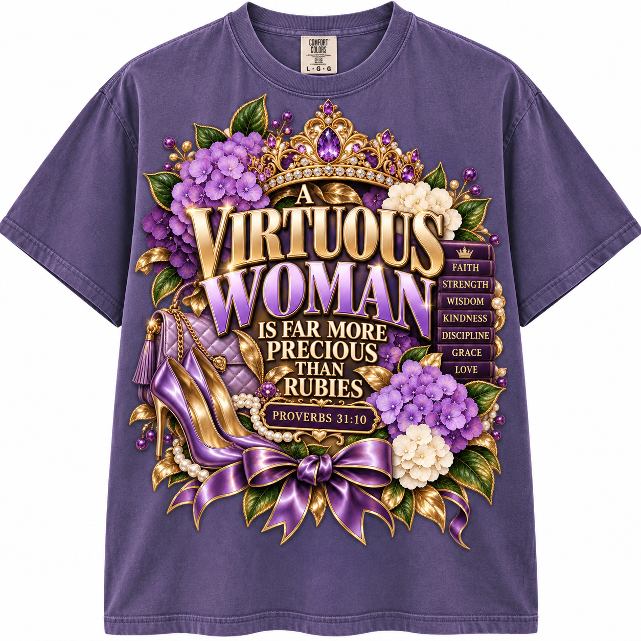 Faith graphic tee design 4