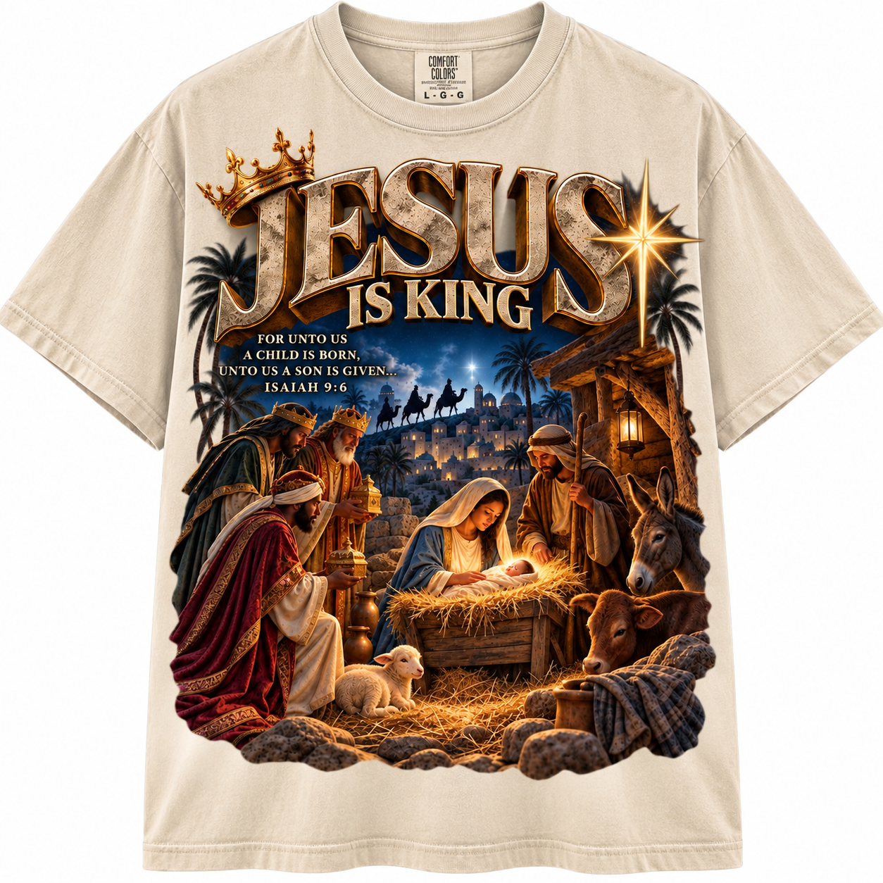 Faith graphic tee design 5